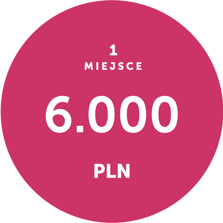 Nagroda za I miejsce 6000 zł
